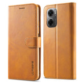 LC.IMEEKE Calf Texture Leather Phone Case, For Xiaomi Redmi 10 5G, For Xiaomi Poco M5, For Xiaomi Poco M4 5G, For Xiaomi Redmi Note 11E 5G